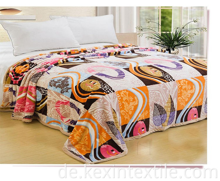 Geometric Figure Design Mocro Fiber Blanket